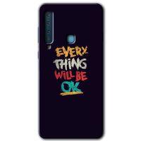 Samsung Galaxy A9 2018 Kılıf HD Desen Baskılı Arka Kapak - Everything