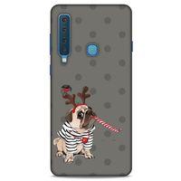 Animax Boynuzlu Pug Samsung Galaxy A9 2018 Kılıf Desenli Silikon