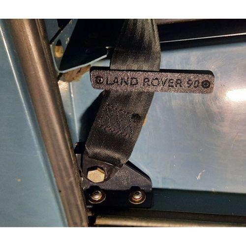 Land Rover Defender 90 Emniyet Kemeri Klavuzu 2 Adet ABS Baskı 01006