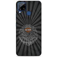 Realme C15 Uyumlu Kılıf Motorsiklet (40) Fit Silikon Kılıf Harley