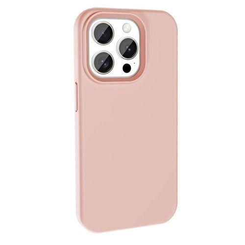 Apple iPhone 15 Pro Kılıf M-safe Şarj Özellikli Sıvı Teknolojili Silinebilir Sert Zore Kivi Kapak