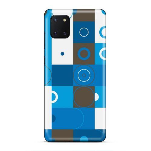 Huawei Y5P Uyumlu Kılıf Insomnia (27) Tasarımlı Kılıf Mavi Beyaz