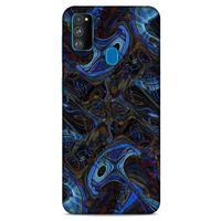 Samsung Galaxy M30s Uyumlu Kılıf Mavi Delisi (6) Silikon Kılıf Taş