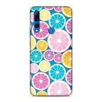 Huawei Y9 Prime 2019 Kılıf Greyfurt Colorful Arka Kapak Silikon Koruma Full Koruyucu