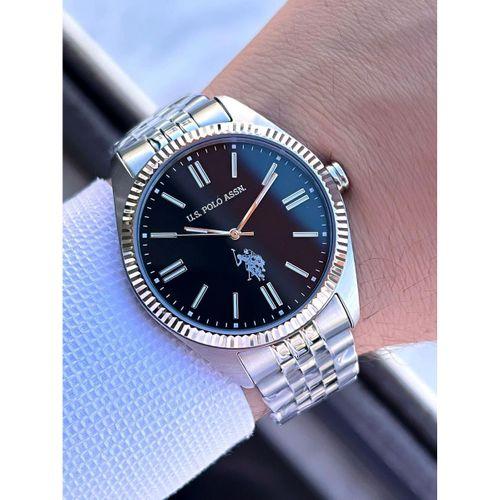 U.S.Polo Assn Çelik Kasa Ve Kordon 2 Yıl Garantili 3 Atm Suya Dayanıklı Erkek Kol Saati FS1096.03