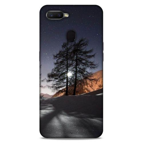 Lopard Oppo Ax7 Uyumlu Kılıf Gece'S (48) Bumper Kılıf Kış Manzara
