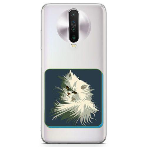 Xiaomi Redmi K30 5G Kılıf Kedi Minyatur Arka Kapak Koruma Desenli Full Koruyucu