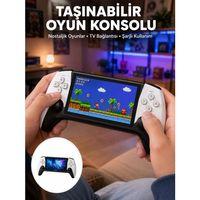 Kompakt Ve Hafif Retro Oyun Konsolu 1000 Klasik Oyun Dahil