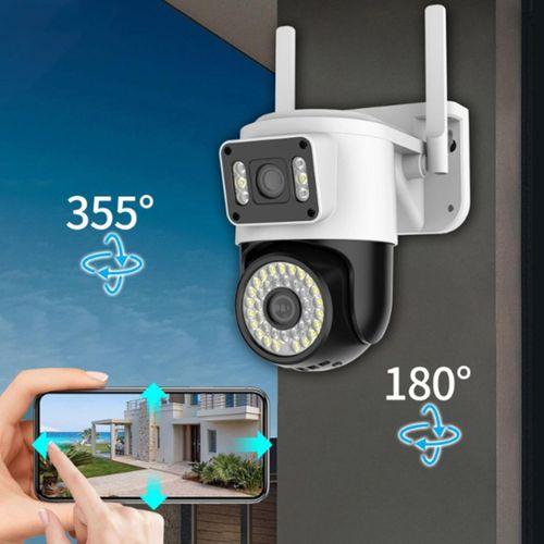 Çift Lensli Dış Mekan Wi-Fi Kamera
