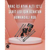 12v Led Işık Seti – Kumandalı Ve Renk Ayarlı