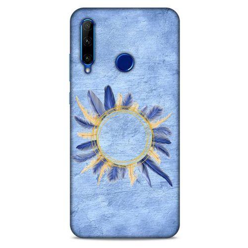 Huawei Y6P Kılıf Desenli Özel Seri Tüyler (19) Kılıfları