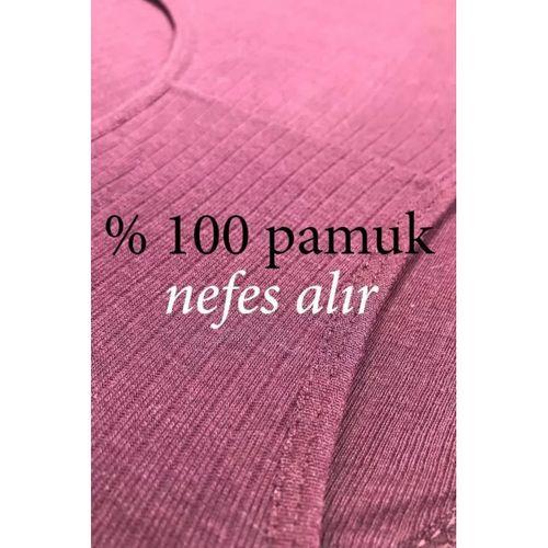 4 Adet Kadın Yüksek Bel Ribana Bato Külot S102