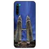 Xiaomi Redmi Note 8T Kılıf Dünya Mimarisi (20) Koruyucu Kılıf Petronas Kuleleri Malezya