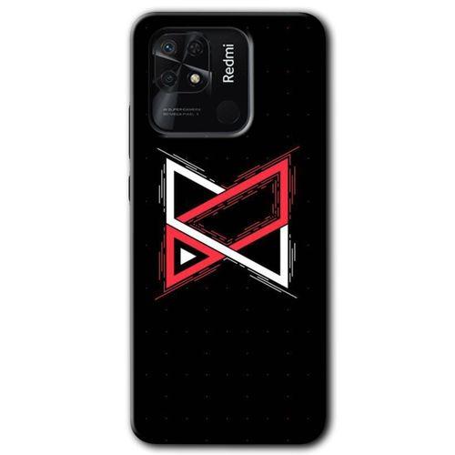 Redmi 10C Kılıf HD Desen Baskılı Arka Kapak - Kilit + Kırılmaz Cam