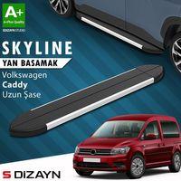 S-Dizayn VW Caddy 3 Uzun Şase Skyline Aluminyum Yan Basamak 223 Cm 2004-2020 A+ Kalite