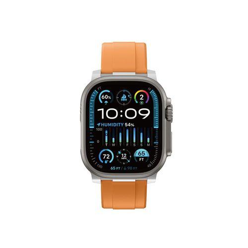Apple Watch 10 46mm Amazingthing Titan Chrono Silikon Kordon