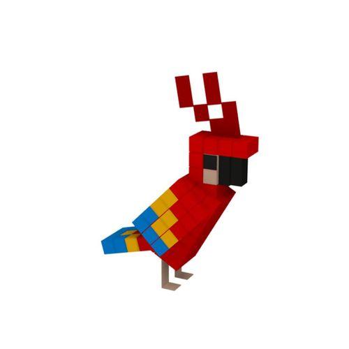 Minecraft Papağan (Bu ürün Sadece Plastik parçadır - Almadan Önce Soru Sorabilirsiniz)