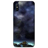 Lopard Xiaomi Redmi 9A Uyumlu Kılıf Gece'S (15) Antişok Kılıf Ay Işığında