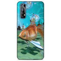 Lopard Huawei P Smart 2021 Uyumlu Kılıf Manipülasyon ☻ (29) Arka Koruma Kılıfı Baskılı