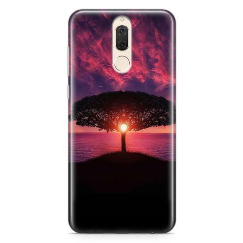 Huawei Mate 10 Lite Kılıf Güneşin Batışı Arka Kapak Koruma Desenli Full Koruyucu