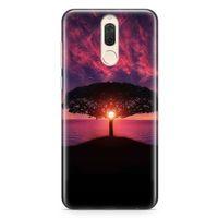 Huawei Mate 10 Lite Kılıf Güneşin Batışı Arka Kapak Koruma Desenli Full Koruyucu