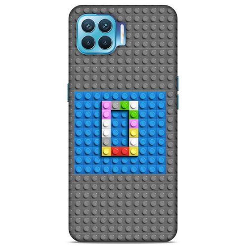 Lopard Oppo Reno 4 Lite Uyumlu Kılıf BloX (26) Tpu Silikon Kılıf O Harfi