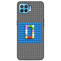 Lopard Oppo Reno 4 Lite Uyumlu Kılıf BloX (26) Tpu Silikon Kılıf O Harfi