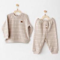 Andywawa AC26134 Wawa Exclusive 2'li Takım Beige
