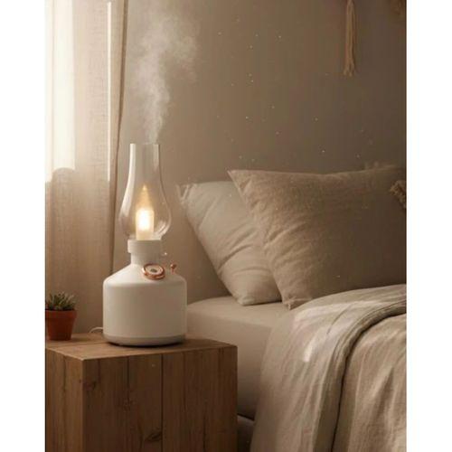 Vintage Dekoratif Gaz Lambası Görünümlü Aromaterapi Difüzör 1200 Mah Usb Şarjlı