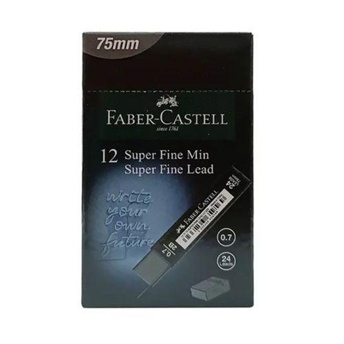Faber Castell Min 0.7 Uç 24Lü 2B Black Kalem Ucu - 4 adet