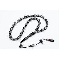 Oltu Taşı Kapsül Model Burgu Vida İşlemeli Tespih