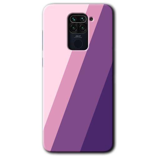 MRCİLETİSİM Xiaomi Redmi Note 9 Kılıf Kapak - Oblique +Hayalet Ekran Yandan Gözükmez