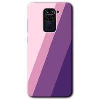 MRCİLETİSİM Xiaomi Redmi Note 9 Kılıf Kapak - Oblique +Hayalet Ekran Yandan Gözükmez