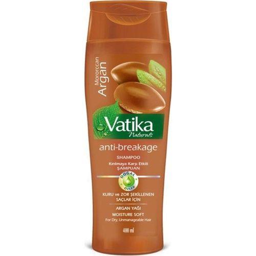 Vatika Naturals Şampuan Argan Yağlı Kuru Saçlar Için 400 ml