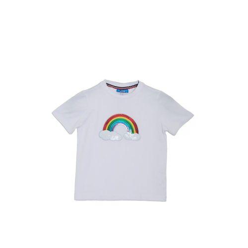 ALEXANDERGARDI PUL PAYET GÖKKUŞAĞI DESENLİ ÇOCUK T-SHİRT (C22-90600)