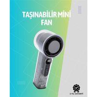 Mini El Fanı | 3000mah Pil | Type-c Şarj Girişi | Kompakt Ve Hafif Tasarım