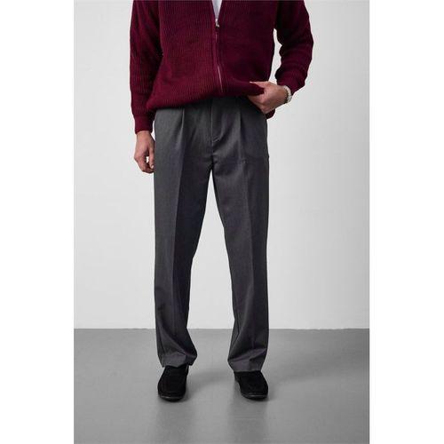 Marlon Premium Regular Fit Kumaş Erkek Pantolon - Füme