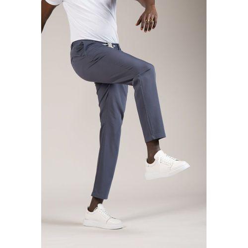 Regular Fit Beli İplikli Ve Lastikli Likralı Pamuklu Yazlık Jogger Pantolon