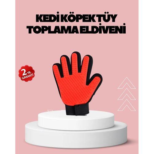 Evcil Hayvanlar İçin Tüy Dökülme Önleyici Eldiven – Masaj Ve Temizlik İçin Yumuşak Silikon Uçlu