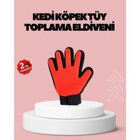 Evcil Hayvanlar İçin Tüy Dökülme Önleyici Eldiven – Masaj Ve Temizlik İçin Yumuşak Silikon Uçlu