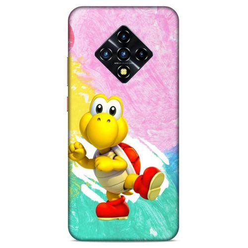 Lopard İnfinix Zero 8 Uyumlu Kılıf GameX (11) Tam Koruma Sarı