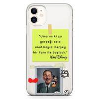 Apple iPhone 11 Kılıf Caps Walt Disney Arka Kapak Koruma Desenli Full Koruyucu