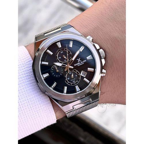 Daniel Klein Hasır Kordon İtalyan Tasarım Bileklik Hediyeli 2 Yıl Garantili Erkek Kol Saati E14234.2