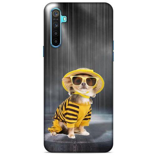 Oppo Realme 6i Kılıf Köpek Kıyafetleri (15) Antişok Kılıf Chihuahua Pijama