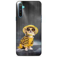 Oppo Realme 6i Kılıf Köpek Kıyafetleri (15) Antişok Kılıf Chihuahua Pijama