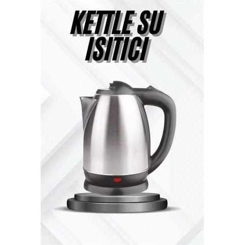 Kettle Su Isıtıcı C F Priz Uyumlu 220 - 240 V Paslanmaz Çelik Kablolu