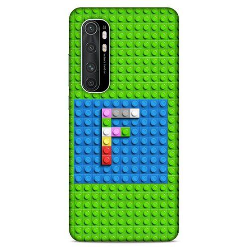 Lopard Xiaomi Mi Note 10 Lite Uyumlu Kılıf BloX (16) Kalın Kılıf F Harfi