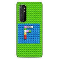 Lopard Xiaomi Mi Note 10 Lite Uyumlu Kılıf BloX (16) Kalın Kılıf F Harfi