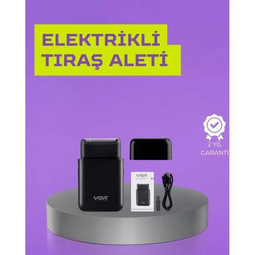 Kart Tasarımlı Şarjlı Tıraş Makinesi | 2 Başlıklı Hassas Kesim