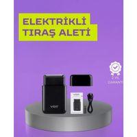 Kart Tasarımlı Şarjlı Tıraş Makinesi | 2 Başlıklı Hassas Kesim